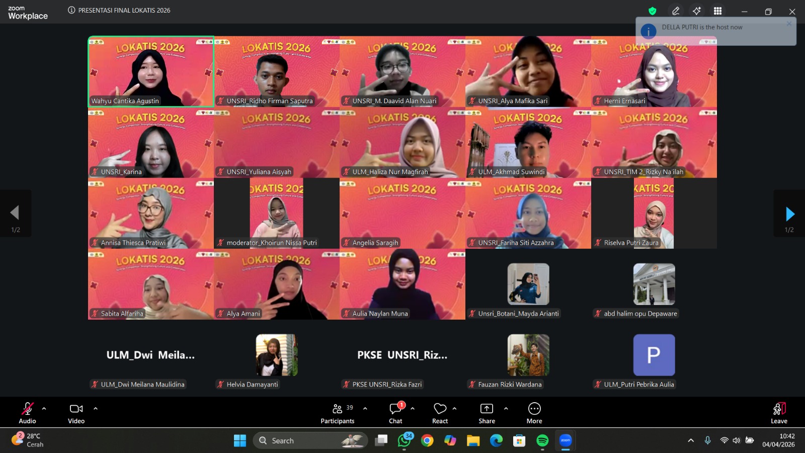 LKTI LOKATIS PKSE UNSRI × PKSE ULM 2026